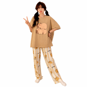Cartoon Print Night Suit